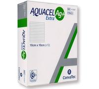 Convatec D013600 Aquacel Ag Lot de 10 pansements hydrofibres 10 x 10 cm