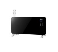 Convecteur EDM Plaque Verre 2000W Noir