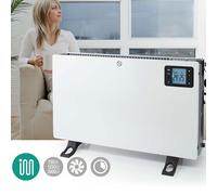 Convecteur Chauffage Aérotherme Télécommande Touchdisplay 2000W 3 Niveaux Turbo