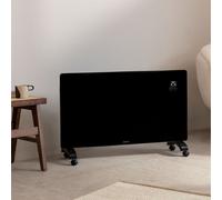 Convecteur électrique - Create - Warm Crystal 2500W - Verre trempé - WiFi - Noir