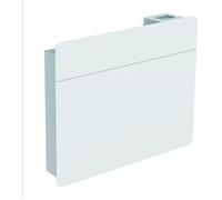 Convecteur électrique mural - 1000W - WARM TECH - 230V - Jusqu'à 30m3 - Blanc