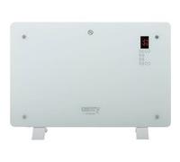 Camry CR7721 Convecteur Électrique 1500W Verre Blanc