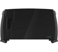 Convecteur mural vertical noir 2000 W silencieux