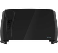 Convecteur mural vertical noir 2000 W silencieux