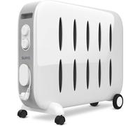 Radiateur électrique SUPRA CERAMINO1522 - Blanc - Chaleur douce - 1500 W