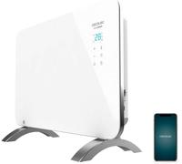 Convecteur verre Wi-Fi blanc 1000 W salle de bain