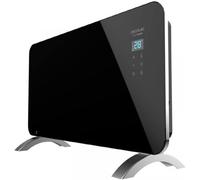 Convecteur verre Wi-Fi noir 1500 W