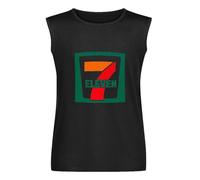 Convenience Store Supermarket Employees Seven Eleven 10748 Fashion Brand Men Men's Vests Tank Tops O-Neck 100% Cotton Undershirts Unisex Sleeveless T-Shirt S