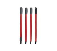 Convenient Metal Handle Replacement for Clean Mops with 4 Adjustable Sections for Cleaning Tasks at Home School