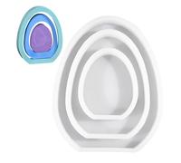 Conveniently Demould: Pour material into the mold for accurshape and details, while maintaining stability to easily achieve perfect Easter candle molds