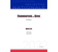 Convention Collective Nationale Commerces de Gros IDCC 573