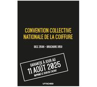 Convention collective nationale de la coiffure - Brochure 3159 IDCC 2596 + grille de Salaire - UTTSCHEID