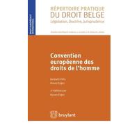 Convention Européenne Des Droits De L'homme