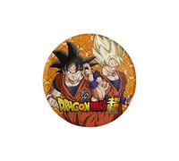 CONVER PARTY - Dragon Ball - Assiettes jetables pour fête d'enfants - Articles de décoration pour soirées à thème - 8 assiettes - 23 CM