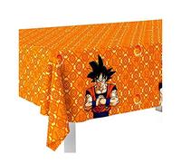 CONVER Party - Nappe en Plastique Dragon Ball - Décoration d'anniversaire - Articles de Fête - Fêtes d'enfants, Célébrations et Anniversaires - 1 Unité - 120x180 CM