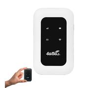 Convergek All-Network Portable WiFi, Wireless Routers Mobile Network Hotspot | Power on and Use, Travel Router Pocket Wi-Fi for Travel, Business (White)