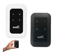 Convergek All-Network Portable WiFi, Wireless Routers Mobile Network Hotspot | Power on and Use, Travel Router Pocket Wi-Fi for Travel, Business (2PCS)