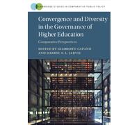 Convergence And Diversity In The Governance Of Higher Education