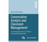 Conversation Analysis And Classroom Management