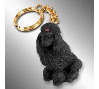 Conversation Concepts Porte-clés Caniche Noir Petit Chien (6,3 cm)