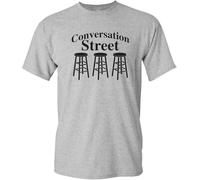 Conversation Street - British TV Cars Series T Shirt Grey