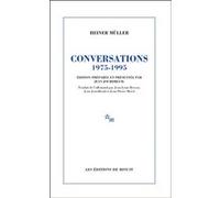 Conversations 1975-1995 Heiner Muller (Auteur)