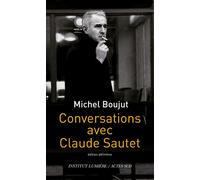 Conversations avec Claude Sautet - Michel Boujut - Actes sud - broché - Récit