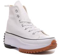 Converse 166800C Run Star Hike Unisex Trainer En Noir Et Blanc Taille 4-13