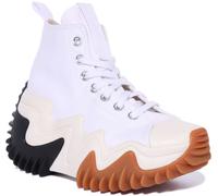 Converse 171546C Run Star Motion Hi Top Baskets Blanches Taille 5-10