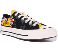Converse 172825C Chuck 70 Sunny Floral Low Top Femmes Trainer En Noir EU 36-42
