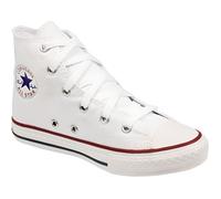 Converse 3J253C Chaussures Blanches Toutes Hautes Espadrilles étoiles Unisexe 31,5