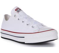 Converse 3J256C All Star Low Jeune Trainer Unisexe Chaussures En Blanc UK 1 - 13