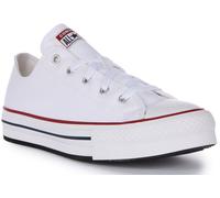 CONVERSE 3J256C Tout Étoile Classique Indémodable Lacet Trainer Blanc Kids UK 10