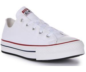 CONVERSE 3J256C Tout Étoile Classique Indémodable Lacet Trainer Blanc Kids UK 10