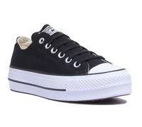 Converse 560250C Con Ct As Lift Ox Femme Baskets En Noir Et Blanc UK 2 - 9