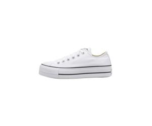 Converse 560251C Espadrilles Blanches de Plate-Forme Bas Chaussures Lacets 35