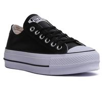 Converse Baskets basses Chuck Taylor All Star Lift Clean Leather Ox Noir 41