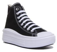 CONVERSE 568497C en Noir Blanc CT Comme Film Elivated Semelle Hi Taille UK 3 - 8