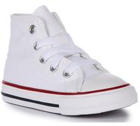 Converse 7J253C ALL STAR Classic Hi Top Trainer Blanc Enfants UK 4 - 10