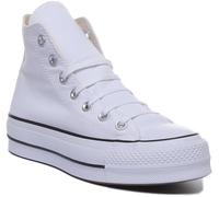 Converse A CTAS Lift Hi Lacets Femmes En Blanc UK 2-9