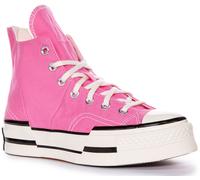 CONVERSE A05466C Chuck 70 Grande à Lacets Baskets Montantes en Rose Taille UK 3