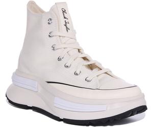 CONVERSE A00868C Courir Étoile Héritage Unisexe Trainer Noir Blanc Taille UK 3-