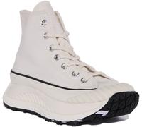 Converse A01682C Chuck AT CX Hi Unisexe Baskets En Blanc Cassé UK 5-8