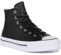 Converse A02485C CT All Star Eva Lift Hi Noir Blanc Junior UK 3 - 7