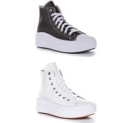 Converse A04294C ALL STAR MOVE Platform Femmes Trainer En Noir Blanc EU 36-42