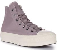 CONVERSE A05014C Tout Étoile Ascenceur Plateforme Toile Basket Lilas Femmes Eu 3