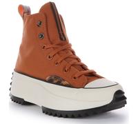 Converse A05246C Run Star Hike Hi Plateforme Unisexe Baskets En Marron UK 3 - 7