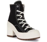 CONVERSE A05347C Chuck 70 de Luxe Bottines Talon Noir Blanc Femmes UK 3 - 8