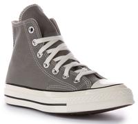 Converse A05584C Chuck 70 Hi Top À Lacets En Toile Unisexe Gris UK 3 - 12