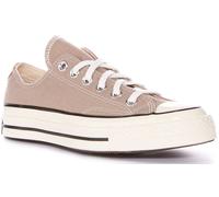 Converse A06523C Chuck 70 Vintage Basse Top Hommes Baskets En Taupe UK 7 - 11